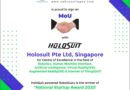 MoU with “Holosuit Pte Ltd, Singapore”
